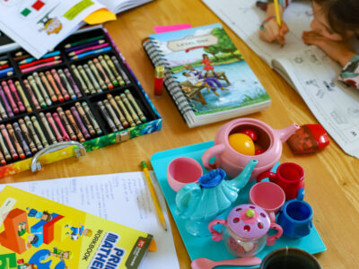 Homeschooling kids