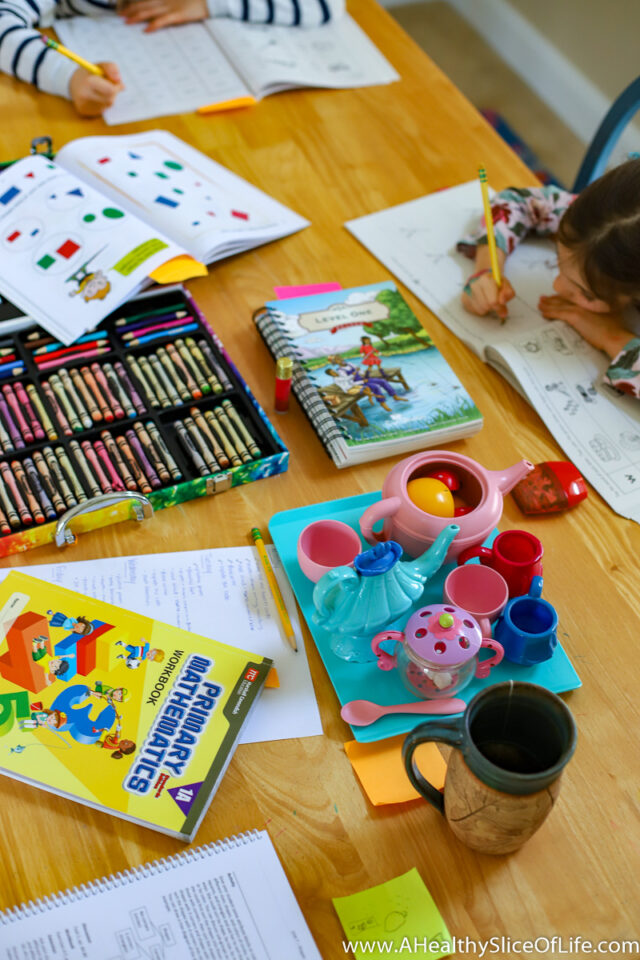Homeschooling kids